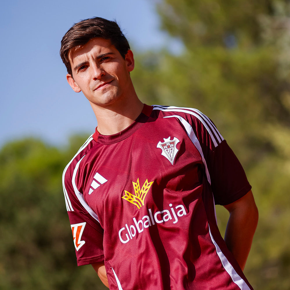 CAMISETA VISITANTE GRANATE JUGADOR JUNIOR 24/25