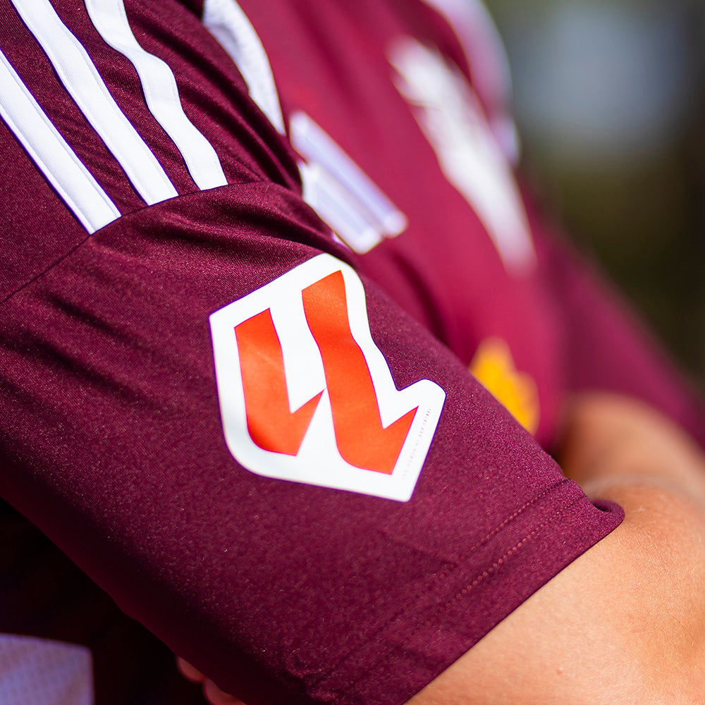 CAMISETA VISITANTE GRANATE JUGADOR JUNIOR 24/25