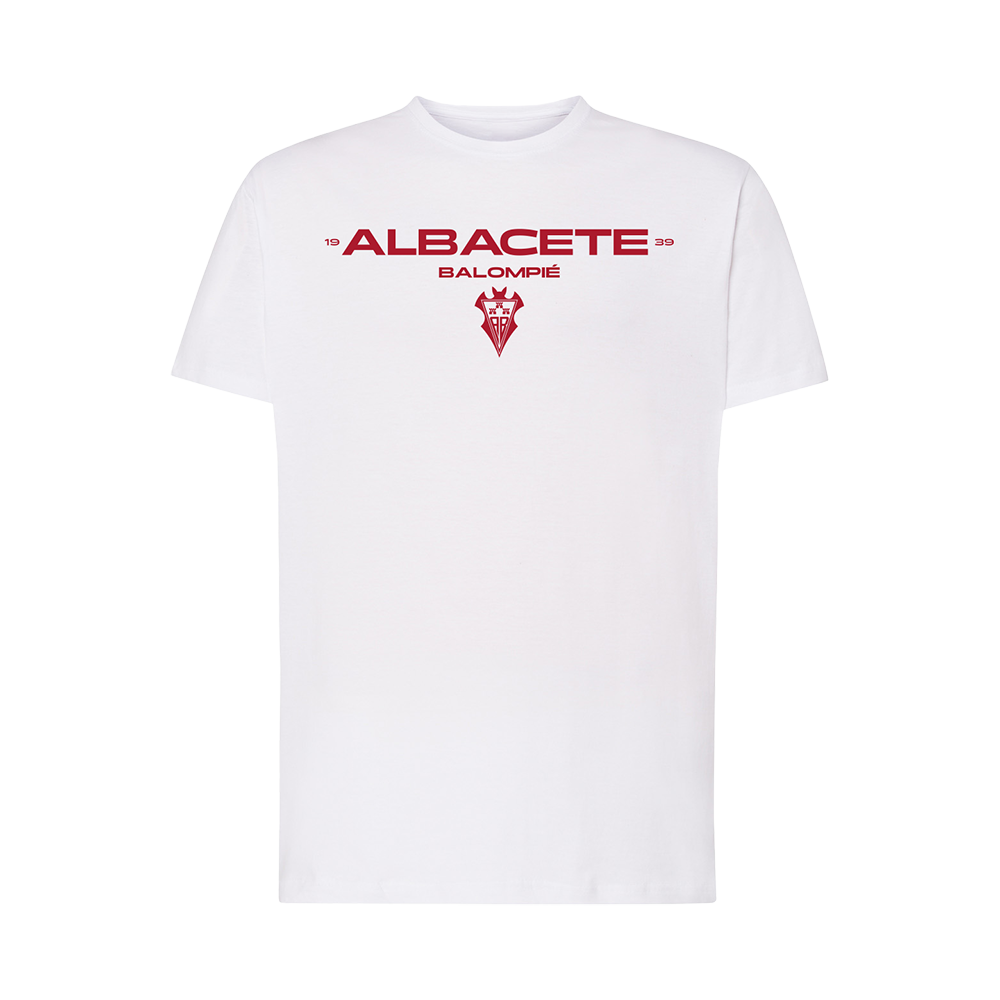 ALB CAMISETA ALBACETE BALOMPIE WHITE JR