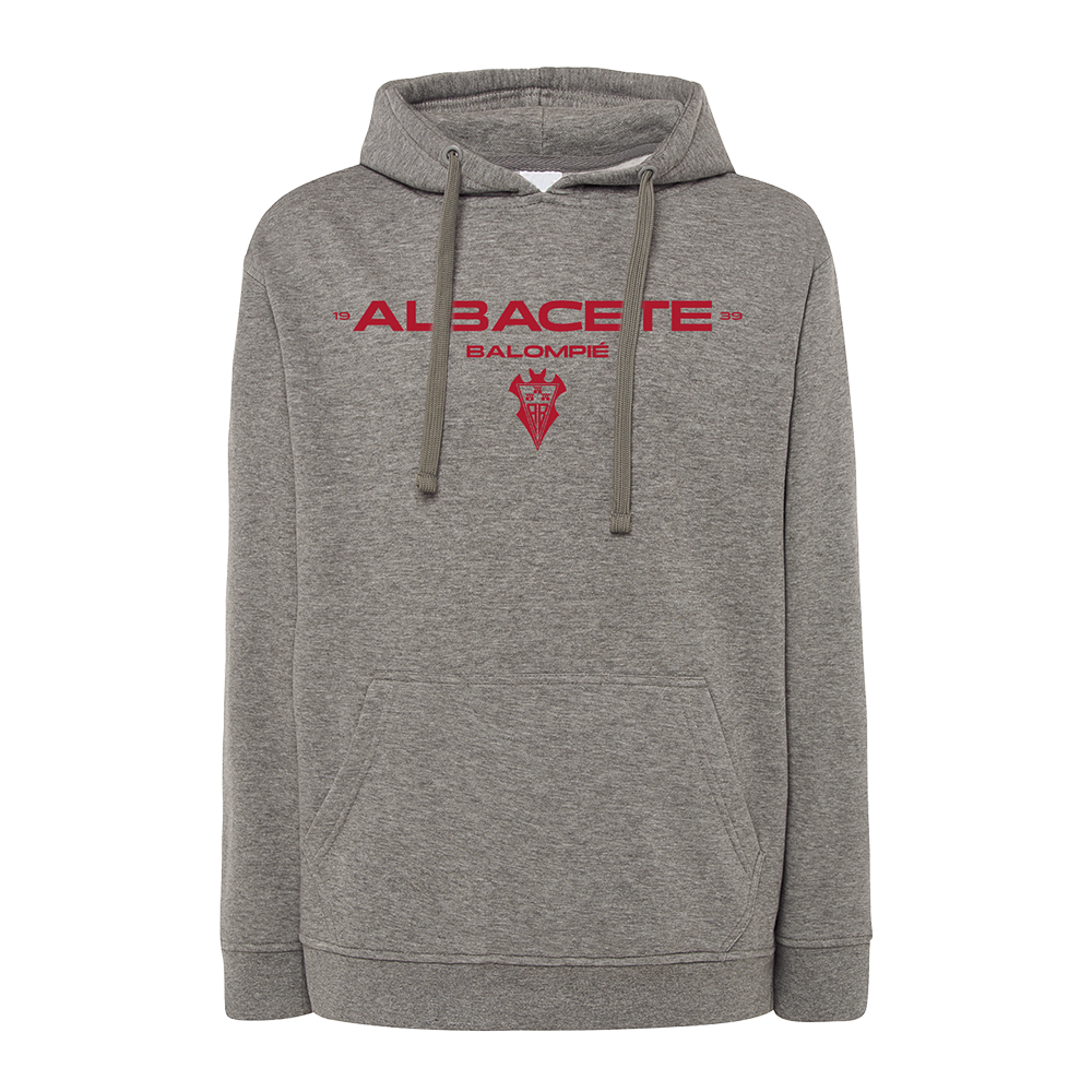 ALB HOODIE AÚPA ALBA GREY MELAGNE