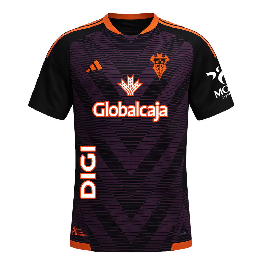 CAMISETA NEGRA AWAY JUGADOR ADULTO 26/27