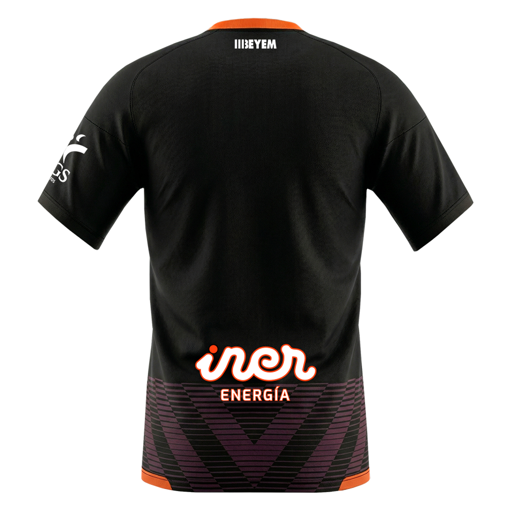 CAMISETA NEGRA ALTERNATIVA JUGADOR ADULTO 26/27