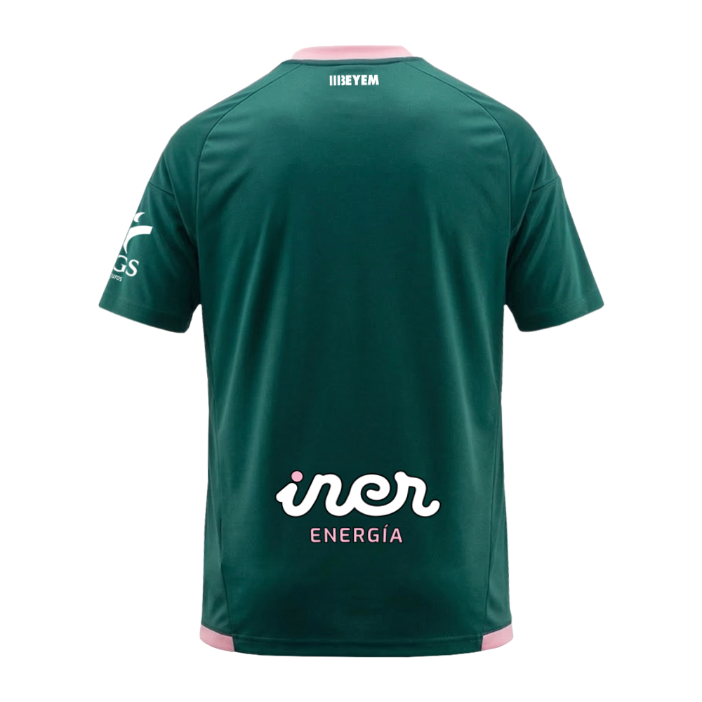 CAMISETA 3ª EQUIPACIÓN VERDE JUGADOR JUNIOR 26/27