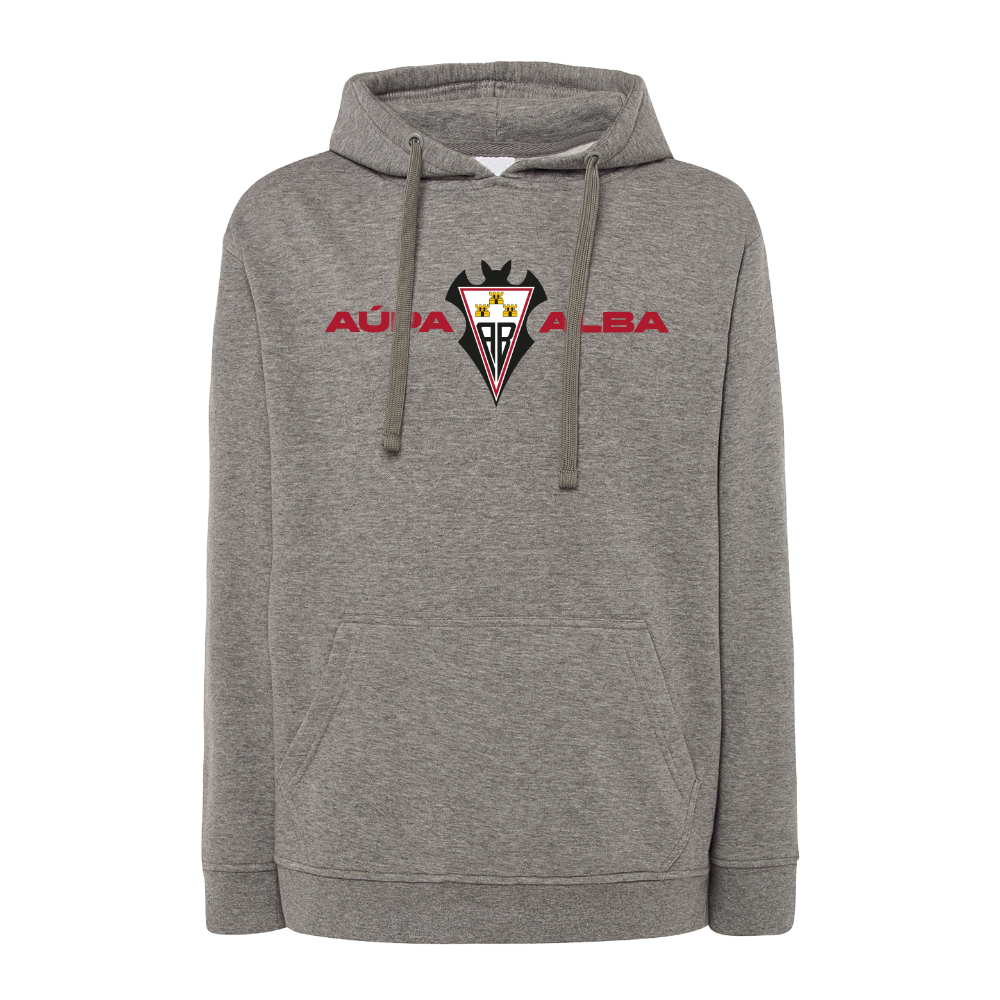 ALB HOODIE AUPA ALBA GREY MELAGNE