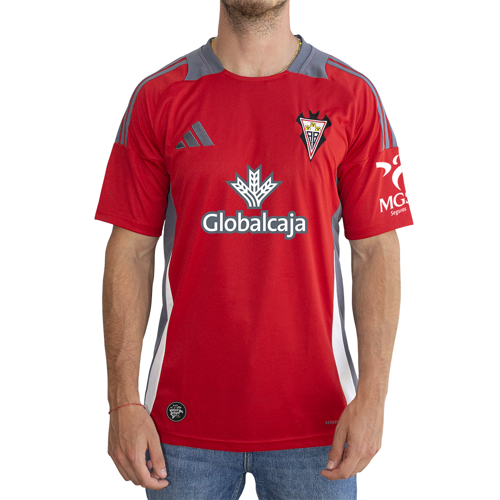 CAMISETA VISITANTE ROJA JUGADOR ADULTO 25/26