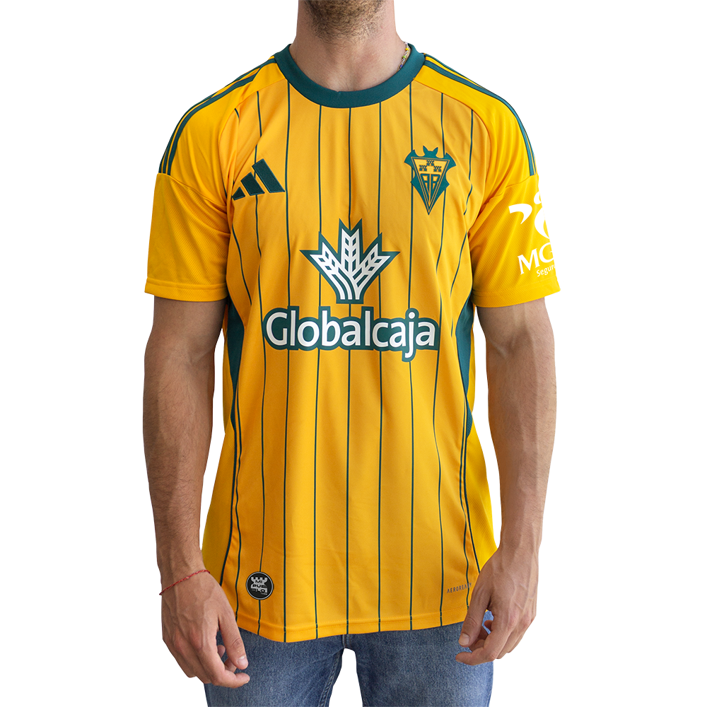 CAMISETA VISITANTE AMARILLA JUGADOR ADULTO 25/26