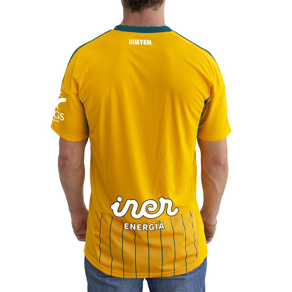CAMISETA VISITANTE AMARILLA JUGADOR ADULTO 25/26
