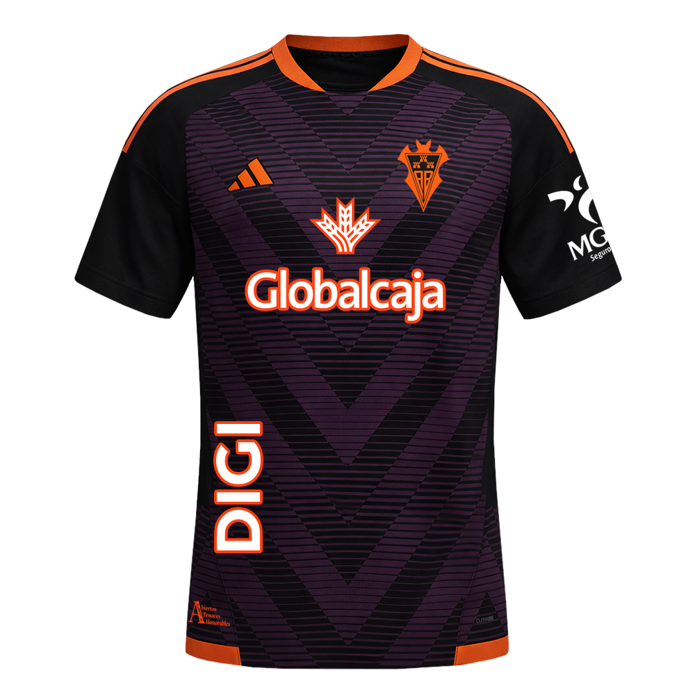 CAMISETA NEGRA ALTERNATIVA JUGADOR ADULTO 26/27
