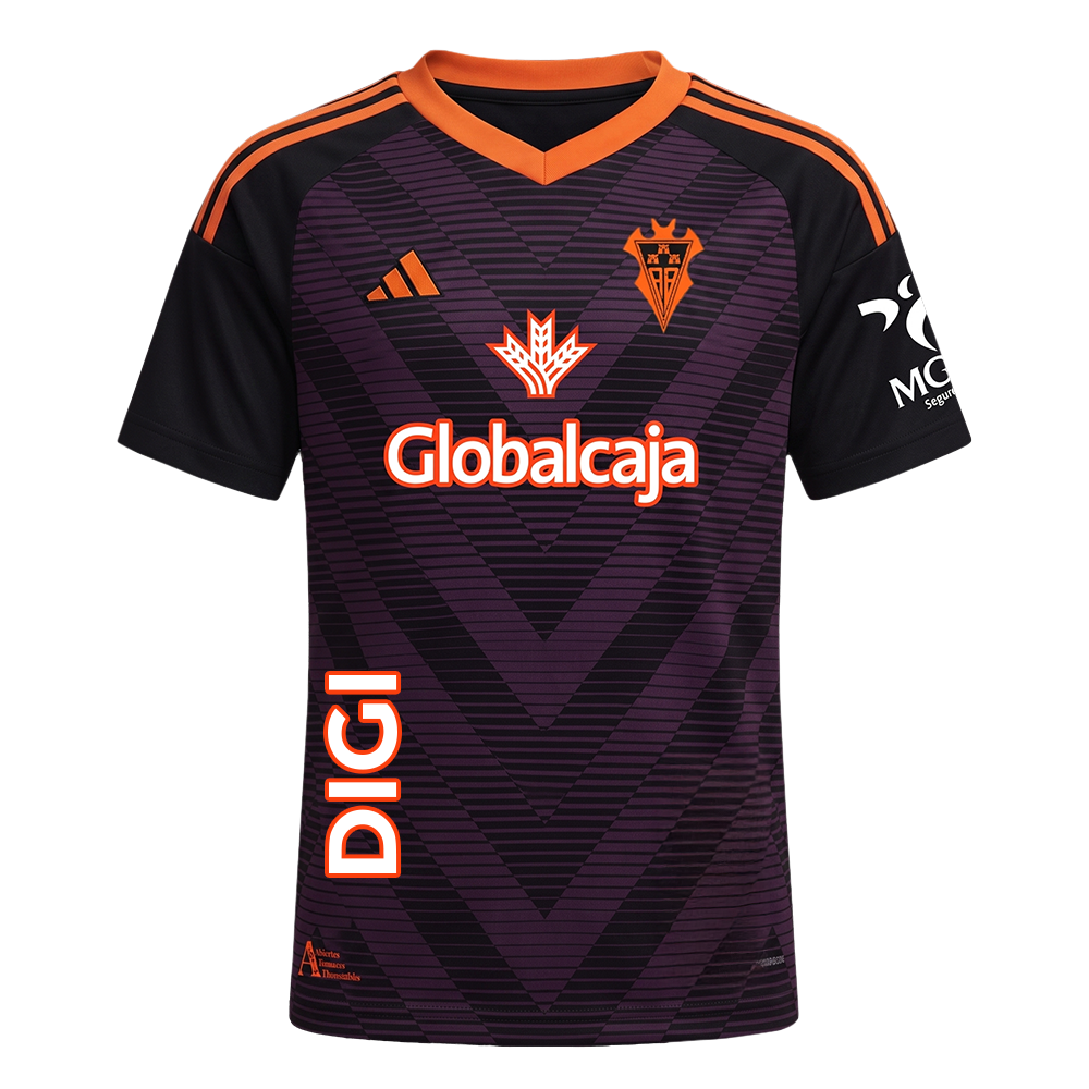 CAMISETA NEGRA ALTERNATIVA JUGADOR JUNIOR 26/27